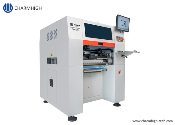 Atualização Charmhigh CHM-751 SMT Pick And Place Machine 6 cabeças Compensação térmica