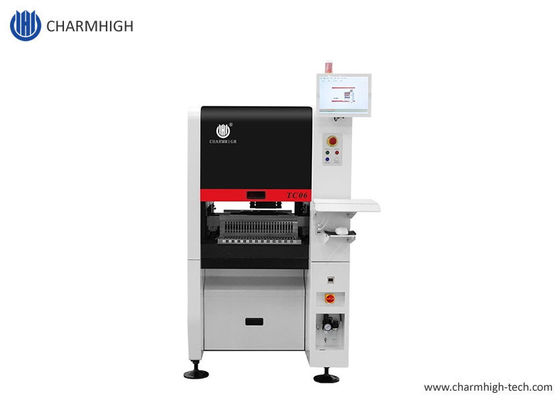 Novo Modulo TC06 de Alta Precisão de Projeto Estreito SMT Pick and Place Machine 6 Cabeças Suporte 01005