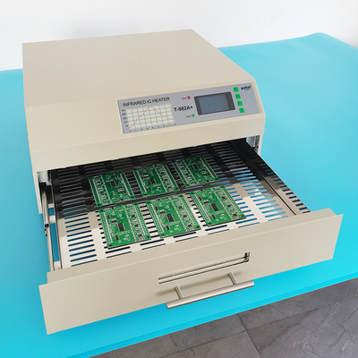 T962A mais o PWB infravermelho do calefator do forno 450*370mm 2300w IC do Reflow de SMT que solda T962A+