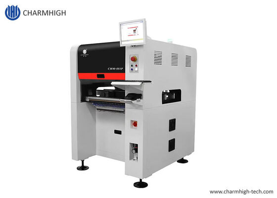 Estrutura de ferro fundido 4 cabeças CHM-551P SMD pick and place machine