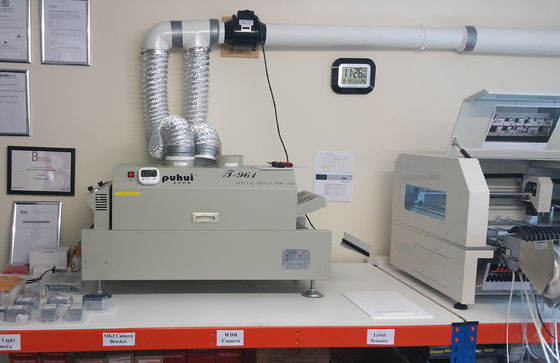 Forno infravermelho 3.5kw 230*730mm Oven Puhui de solda T-961 do Reflow de SMT do aquecimento T961